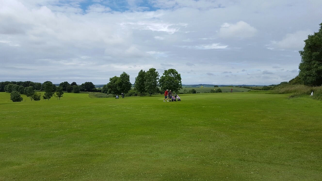 Golfers enjoying Wolfedale Golf Course